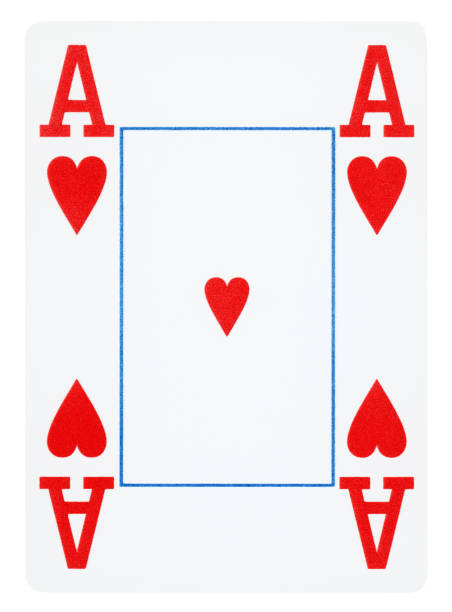 istock Ace Of Hearts playing card - Isolated 1342379986