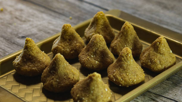 istock Indian modak for ganesh pooja 1342380275