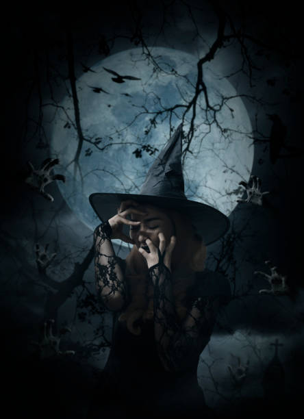 istock Halloween mystery concept 1342386673