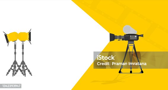 istock Entertainment business vector illustration billboard with blank space for text 1342393947