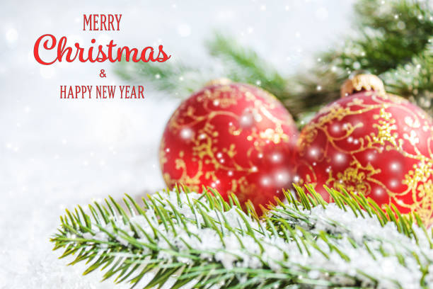 istock Christmas background. happy New Year. Selective focus 1342410718