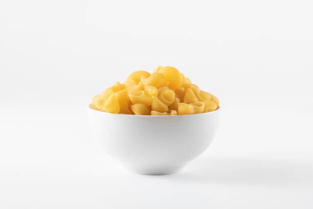 istock Italian Pasta in a Bowl on White Background 1342413983