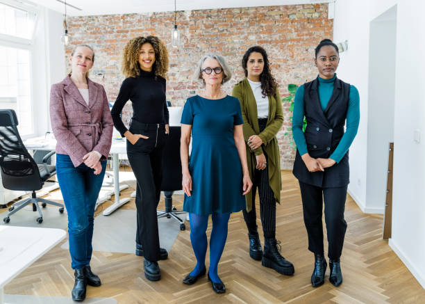 istock Diverse business group portrait in office 1342418866