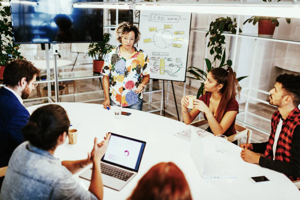 istock Young entrepreneurs working together 1342419216