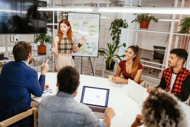 istock Entrepreneurs on seminar 1342419384