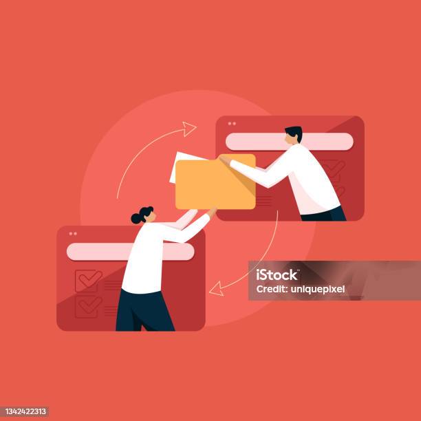 Task Distribution Background Image Task Distribution And Work Management Sharing Data And File Folder ...