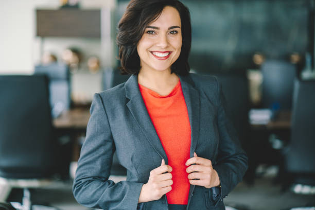 istock Smiling businesswoman's portrait 1342423857