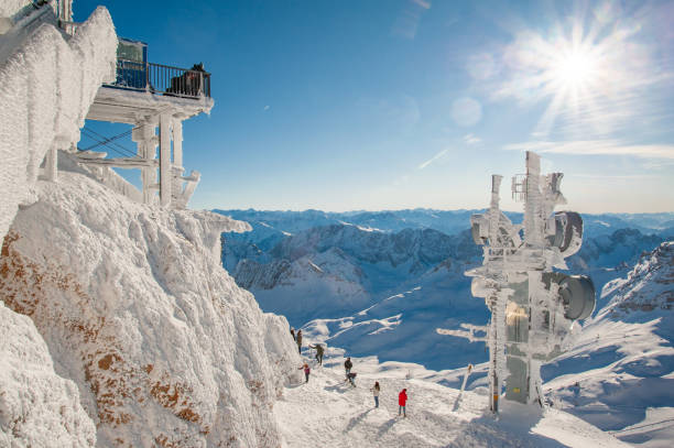 istock Viewing platform on the Zugspitze, Bavaria, Germany 1342439472