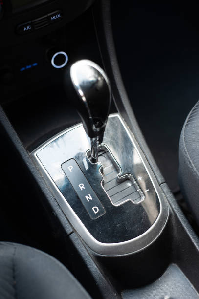 istock Gear Shift In The Car 1342444159