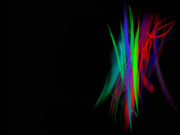istock Abstract twisted brush stroke green and red with copy space background 1342453371