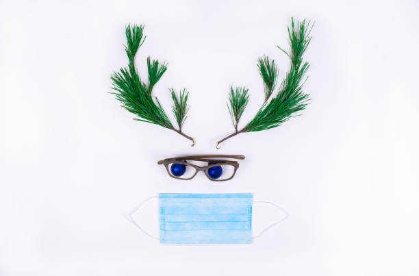istock Christmas and New Year minimalistic concept. 1342457381