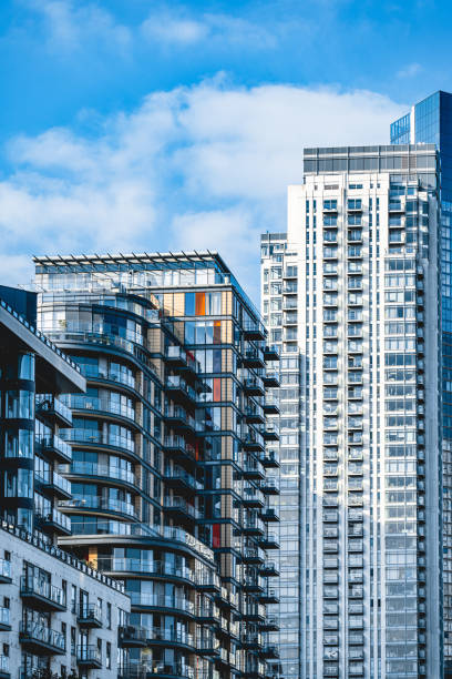 istock Modern flats in downtown, London 1342459323