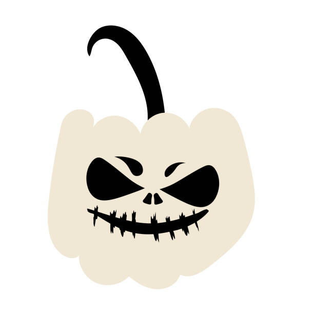 istock Autumn halloween scary pumpkin. Harvest season. 1342460248