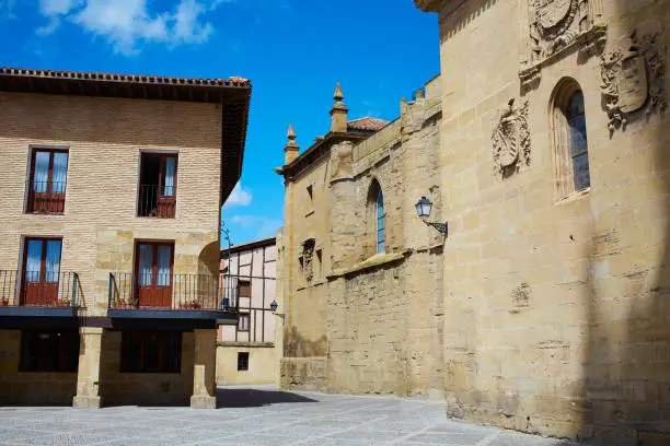The way of Saint James by Santo Domingo de la Calzada La Rioja. Camino de Santiago