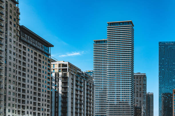 istock Modern flats in downtown, London 1342462528