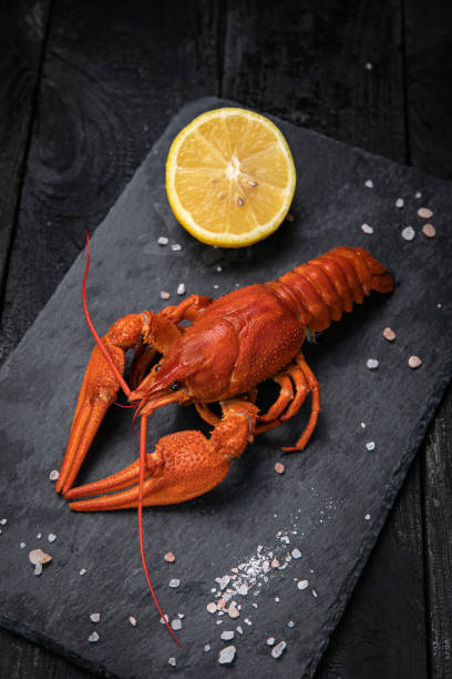 istock Boiled crab with lemon and salt 1342463676