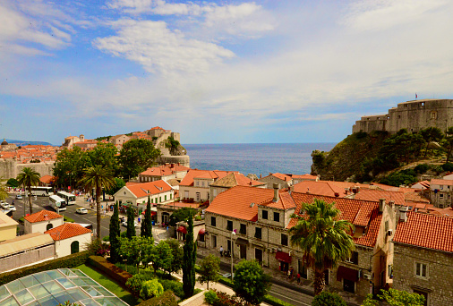 Dubrovnik is a city on the Adriatic Sea in southern Croatia