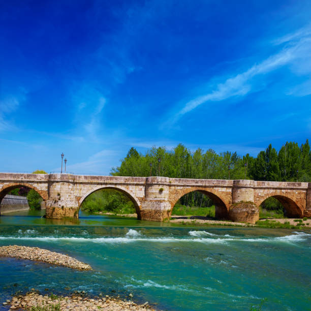 istock Bernesga river bridge in Leon Way of Saint James 1342472075