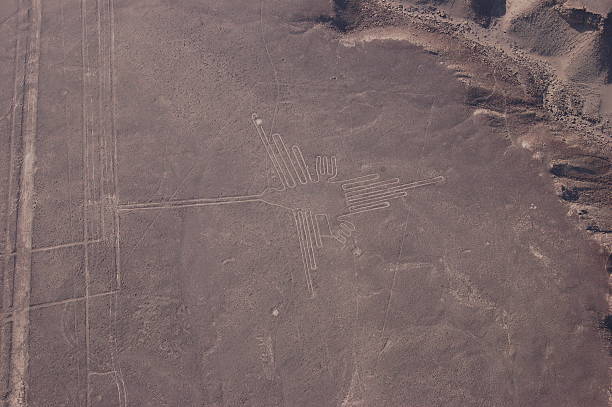 istock Aerial view about famous Nazca lines 134247440