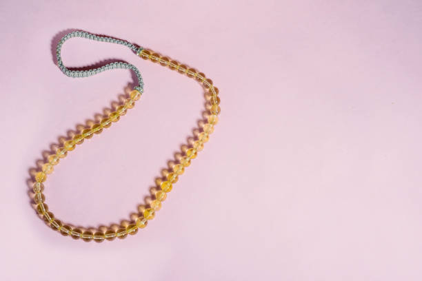 istock Citrine Gemstone Necklace 1342476220