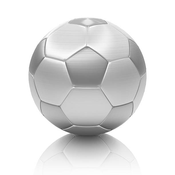istock silver soccer ball isolated on white background 134248007