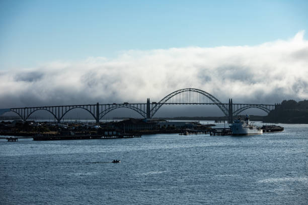 istock Newport Harbor and Bridge in Oregon 1342480961