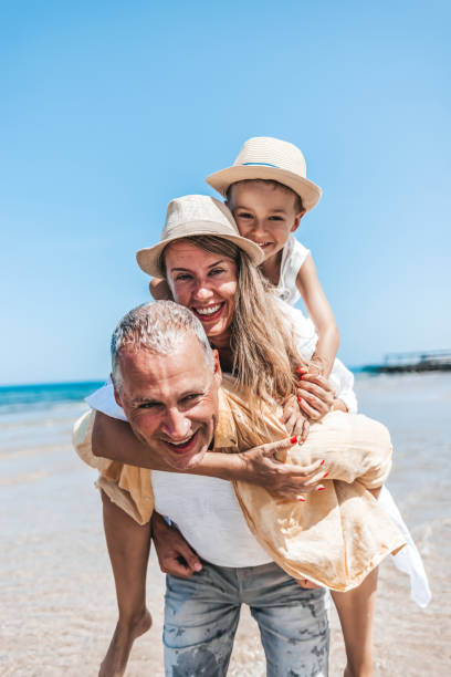 istock The beach always brings a smile to their face 1342485194