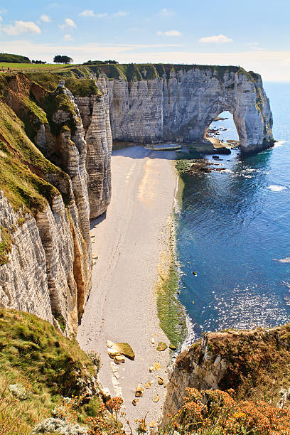 istock Cliffs of Etretat, Normandy, France 134248979