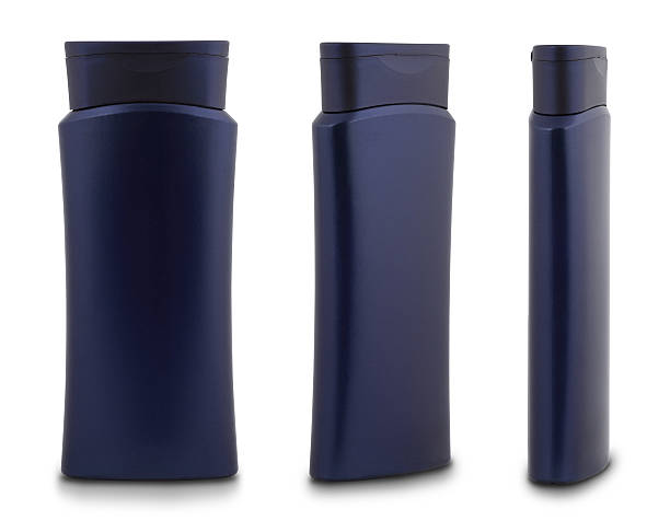 istock Blue Shower Gel Bottle - 3 Different Angles 134249324
