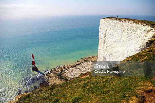 Cliff E Faro - Fotografie stock e altre immagini di Dover - Inghilterra - Dover - Inghilterra, Scogliera, Beachy Head