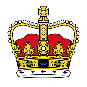 istock St Edward's Crown Crown Icon 1342516035