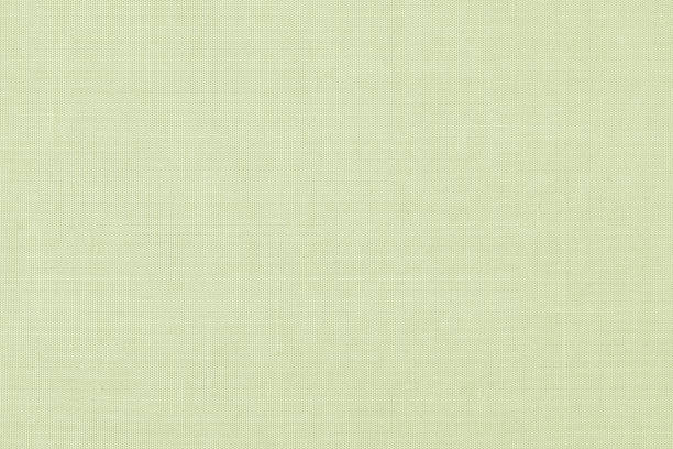 istock Cotton silk blended fabric wall paper texture pattern background in pastel white pale lime green cyan color tone 1342530215