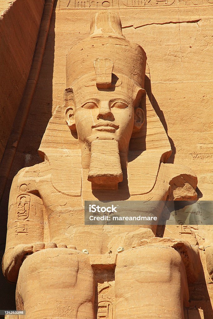 Templo de Ramsés Abu Simbel - Foto de stock de Abu Simbel royalty-free