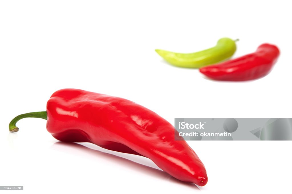Pimiento rojo y verde - Foto de stock de Alimento libre de derechos