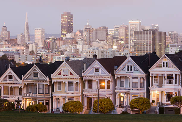 istock Alamo Square in San Francisco, California 134253717