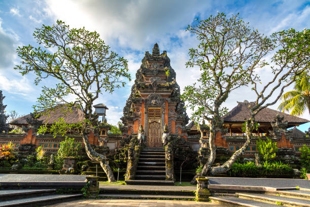istock Saraswati temple in Ubud on Bali 1342555674
