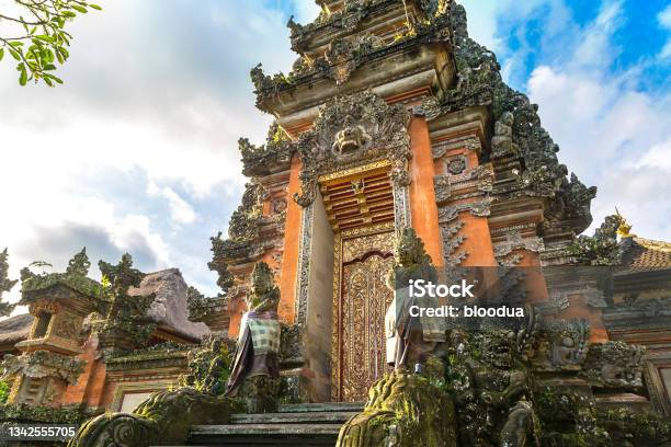 Saraswati Temple In Ubud On Bali Stock Photo - Download Image Now - Bali, Balinese Culture, Cultures