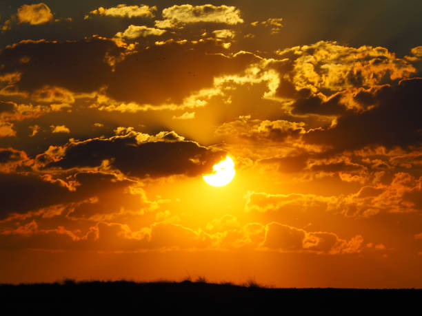 istock sun view through the clouds in the sky 1342598127