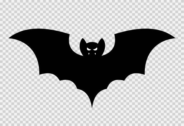 ilustrações de stock, clip art, desenhos animados e ícones de halloween party banner , bat paper cut isolated  on jpg or transparent  background, blank space for text,element template for poster,brochures, online advertising,vector illustration - bat animal flying mammal