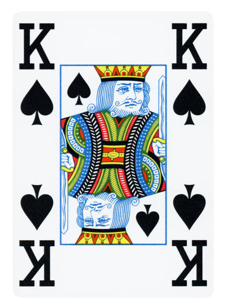 istock King Of Spades playing card - Isolated 1342630399