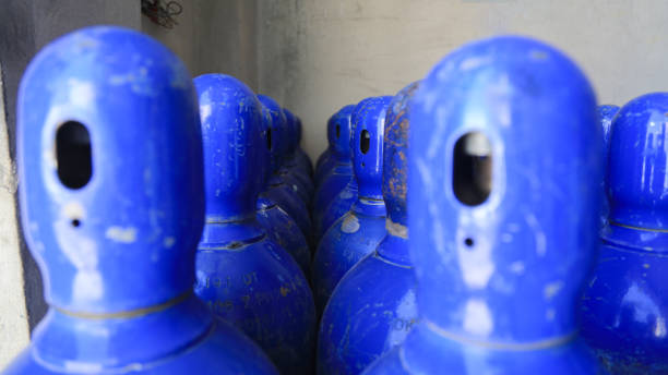 istock Medical Liquid Oxygen Tank 1342644469