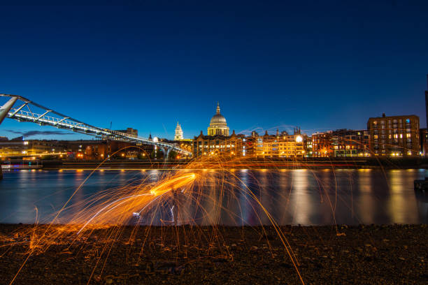 istock St Pauls Light painting 1342687124