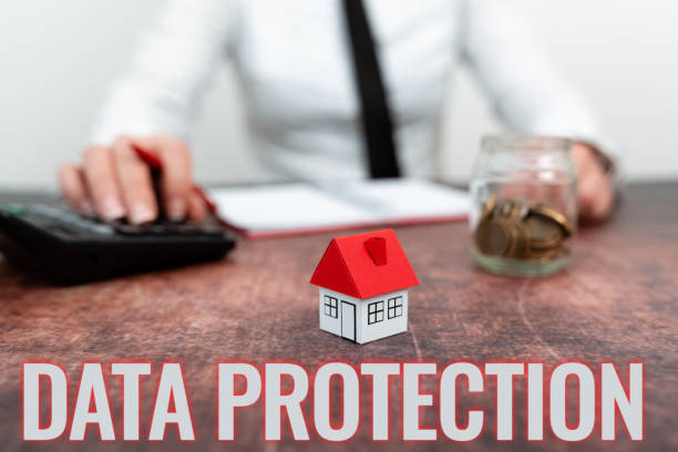 Text caption presenting Data Protection. Internet Concept Protect IP addresses and personal data from harmful software New home installments and investments plans represeneted by lady Text showing inspiration Data Protection, Business showcase Protect IP addresses and personal data from harmful software New home installments and investments plans represeneted by lady aegis stock pictures, royalty-free photos & images