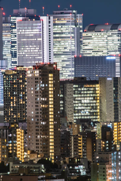istock Shinjuku at night (taken from Bunkyo Civic Center) 1342707225
