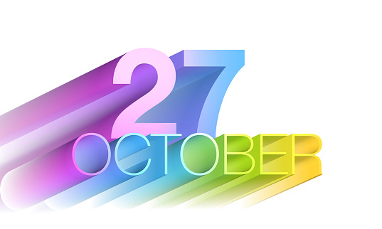 27 October calendar date.