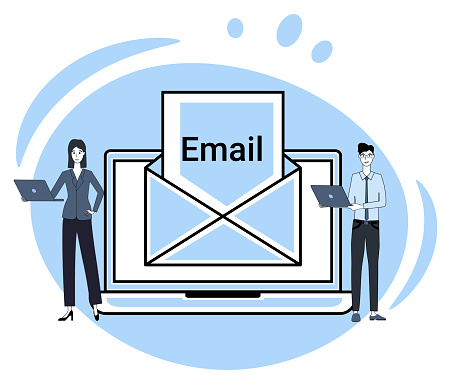 Quick Email Stock Illustration - Download Image Now - Newsletter ...