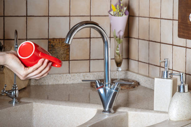 istock Cozy kitchen interior, warm colors, traditional style. 1342779060