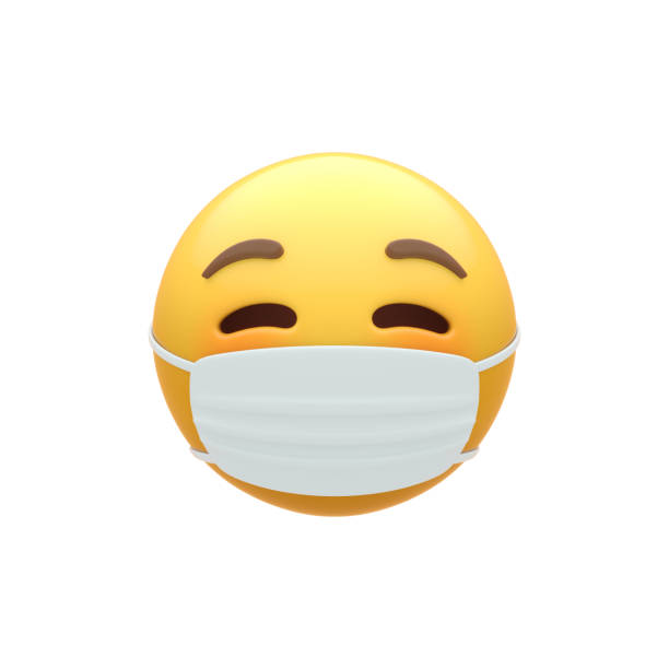 Mask Smiley Face stock photo