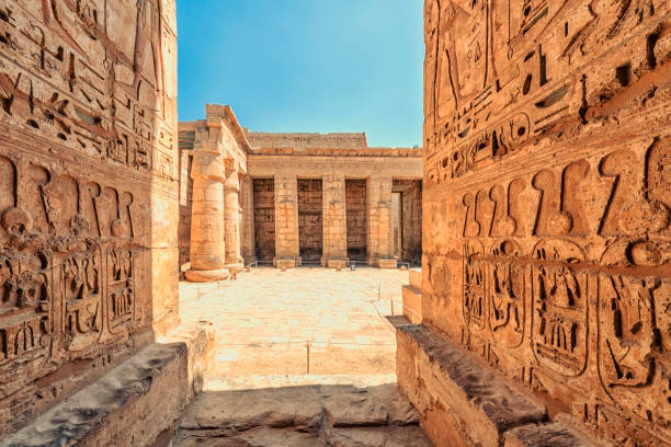 istock Habu Temple in Luxor 1342806366