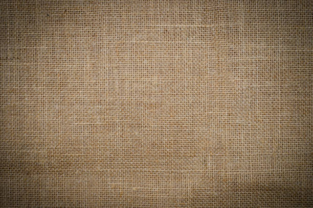 istock Closeup of brown burlap texture can use as background 1342806405